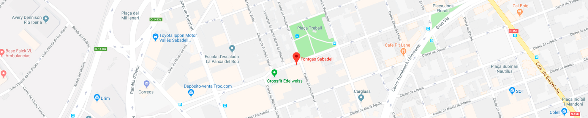 Dirección de Fontgas Sabadell