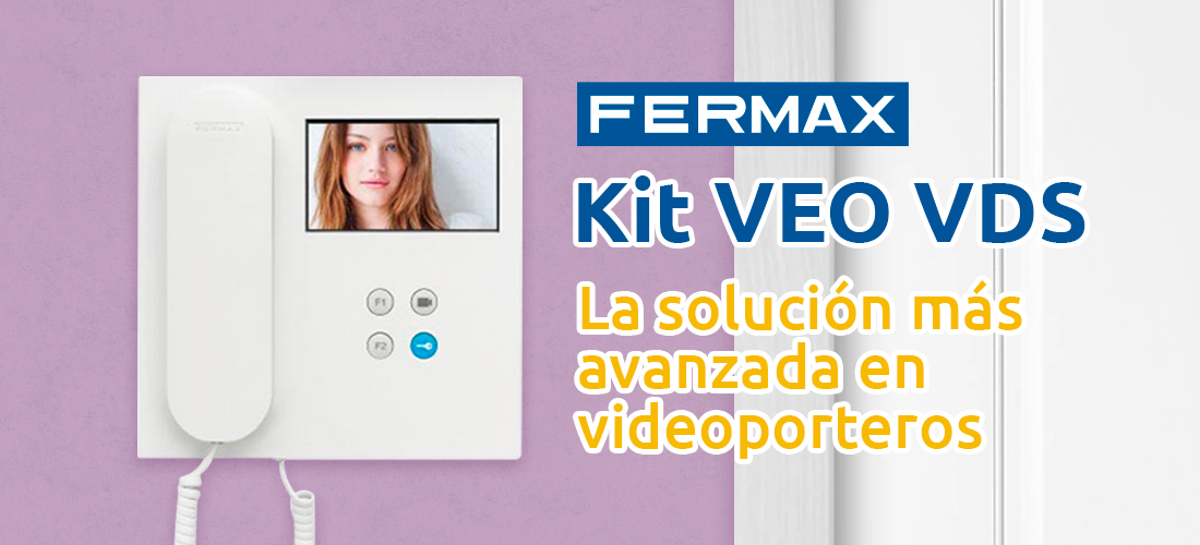 Kit VEO VDS de FERMAX, solución ideal para viviendas unifamiliares